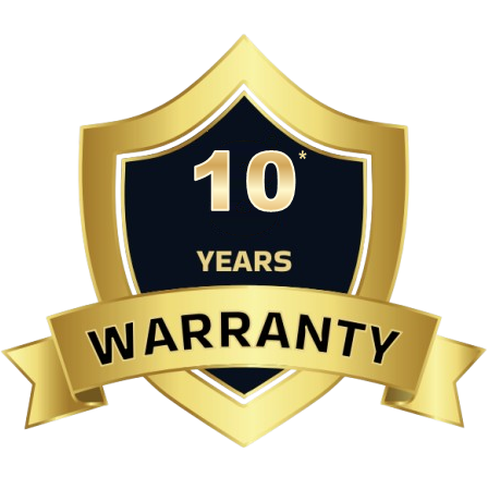 10 Years Warranty